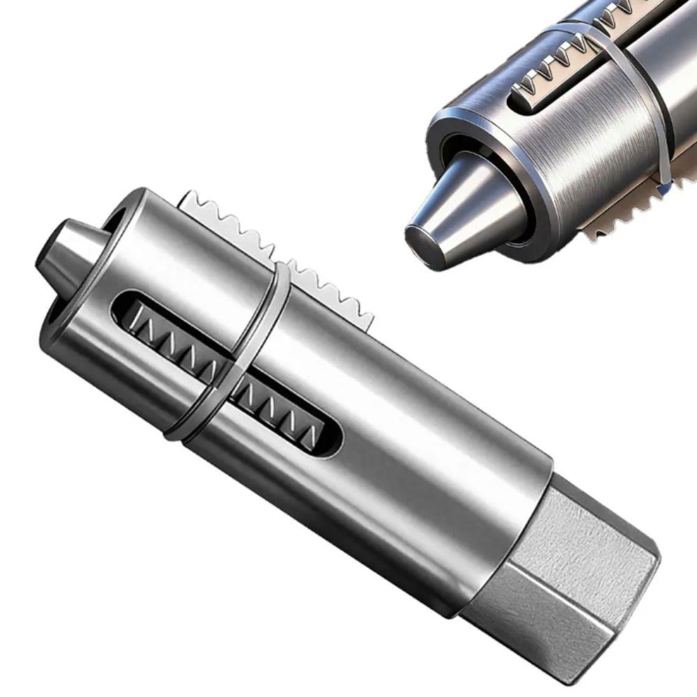 Dual Specification Broken Wire Extractor Durable Steel Damage Screw Extractor  Angle Valves Repair