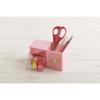 Rilakkuma H80 x W138 x D65mm San-X Multi-Pen Stand, Pink, FB56101, Size