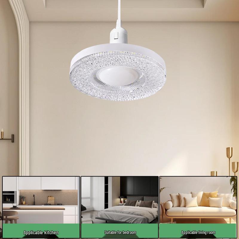Multicolor UFO LED Light Bulb, E27 Screw-in, Eye-Friendly, Energy-Saving for Living Room & Bedroom