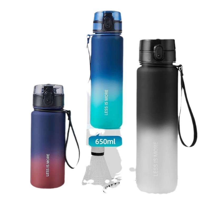 Water bottle large large capacity water cup fitness sports kettle food grade high temperature resistant portable schoolgirl summer plastic cup