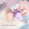 CACE Southeast Asia Shaved Ice Lip Gloss Set - Moisturizing, Anti-Cracking, Ice Cream Lipstick Three-Piece Collection
