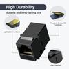 1/3/5PCS Cat6 RJ45 Keystone Coupler Network Ethernet Dual Straight Head Lan Cable Connectors Internet CAT 6 6a Extender Plug