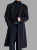 Men's Casual Windbreaker: Korean-Style, Loose-Fit, Over-the-Knee Coat for Autumn and Winter