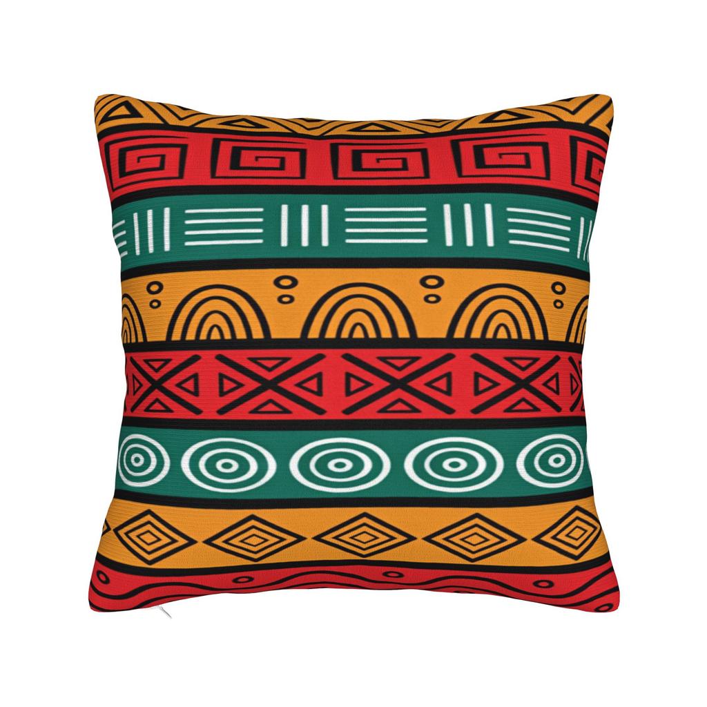 Ethnic Pattern Pillow Case  Comfy Pillow Cover For Sofa Home Decor Vintage Cushion Cover