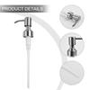 1/2 Pcs Pump Head Accessories Bathroom Brushed Head Nozzles