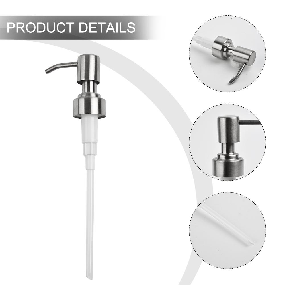 1/2 Pcs Pump Head Accessories Bathroom Brushed Head Nozzles