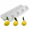Forma de Bolo de Silicone com 4 Cavidades Forma de Assar Sobremesas de Silicone Durável Forma de Mousse de Silicone Fabricação de Sobremesas
