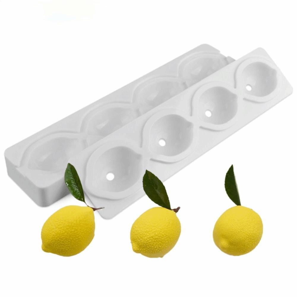 4-Cavity Cake Mold Silicone Dessert Baking Mold Durable Silicone Mousse Mold Dessert Making