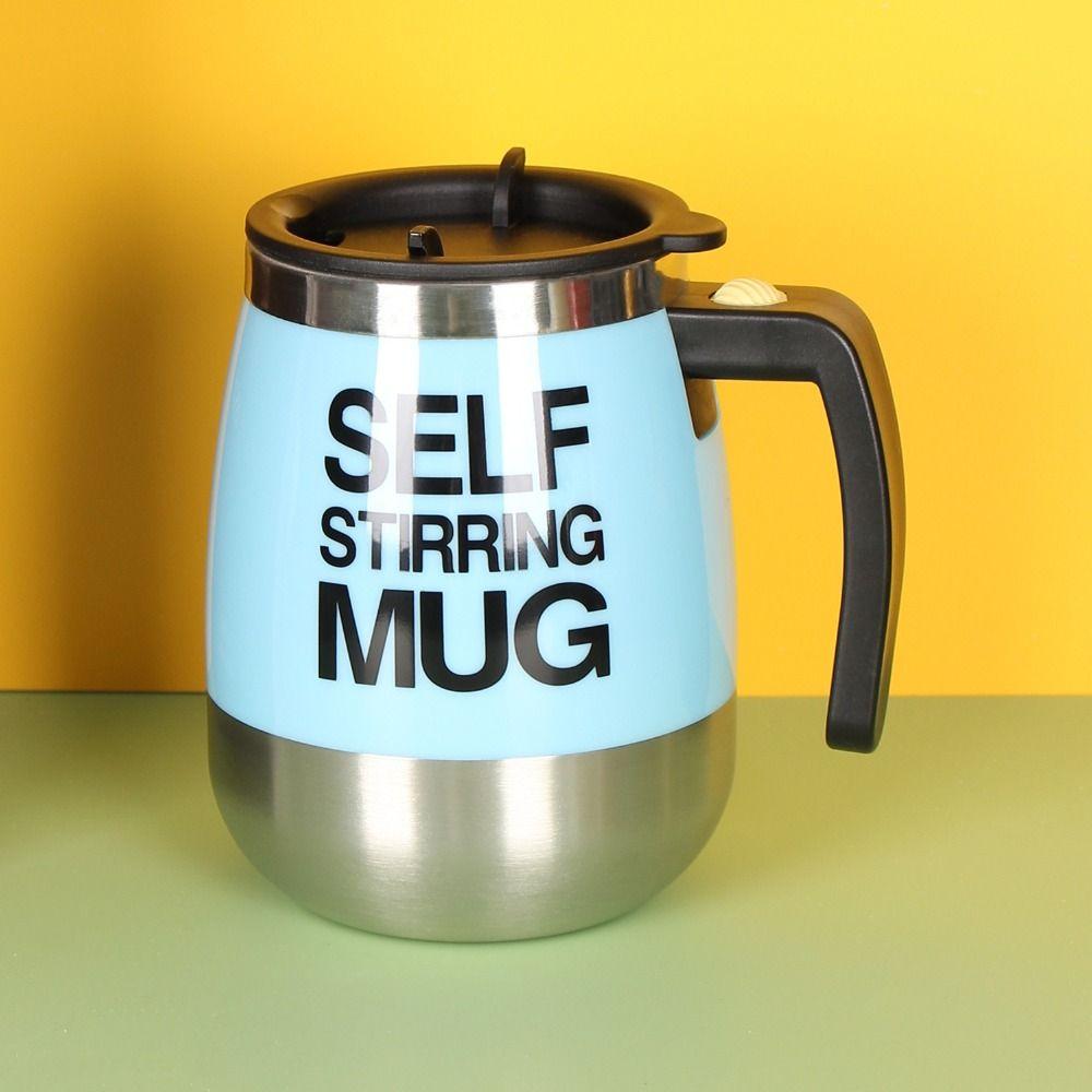 Stainless Steel Magnetic Mixing Mug Large Capacity Electric Smart Mixer  Kitchen Use
