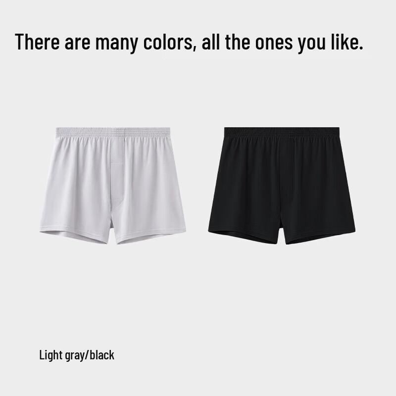 MiiOW Men's Pure Cotton Antibacterial Boxer Briefs