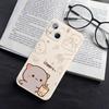 Animation Fashion Soft Lovely Phone For Iphone XS 7 Plus 6 14 Max X 12 13 11 6s 8 Mini Pro XR Silicone Silicon TPU Straight Soft Case Cover