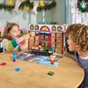 2025 Christmas Advent Calendar 24 Days of Christmas Scene Set Train Building Blocks Kits Countdown Calendar Gift for Children