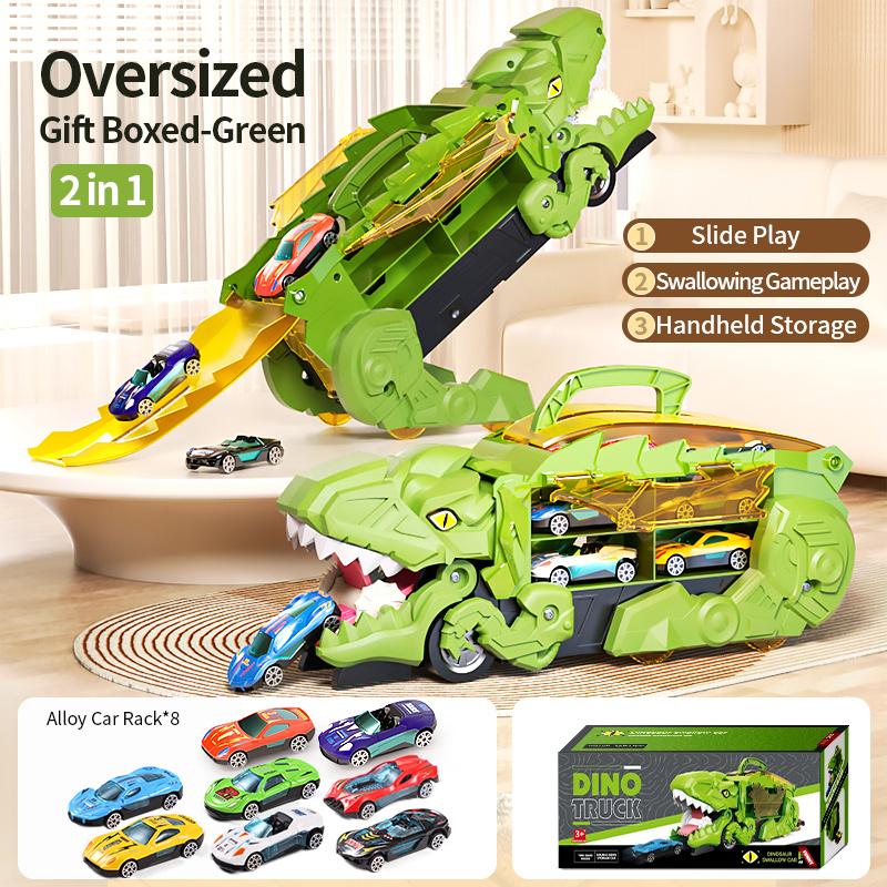 

Children s Dinosaur Track Toys Playsets Car Boy Puzzle Tyrannosaurus Rex Project Car Boy 3-6 Year Old Baby Gift Present