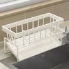 Kitchen sink storage rack with automatic drain kitchen sink, sink storage cabinet,sink countertop storage rack
