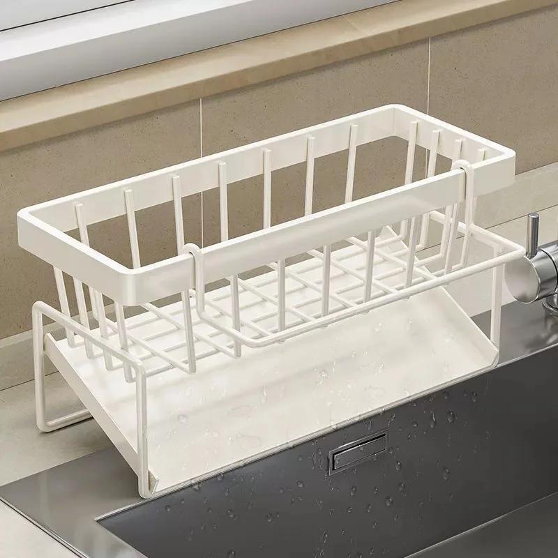 Kitchen sink storage rack with automatic drain kitchen sink, sink storage cabinet,sink countertop storage rack