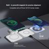 3 in 1 Charging Station for iPhone 16/15/14/13/12 Series, Travel Charger for Multiple Devices for AirPods 3/2/Pro,Apple Watch Serie