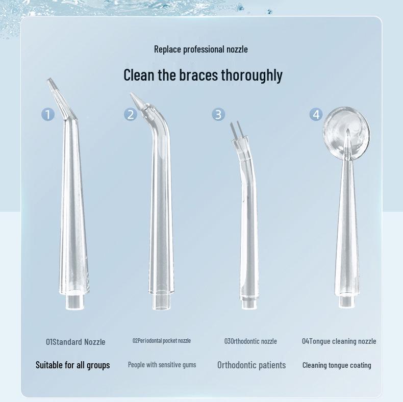New Portable Electric Oral Irrigator: Handheld Dental Scaler & Water Flosser