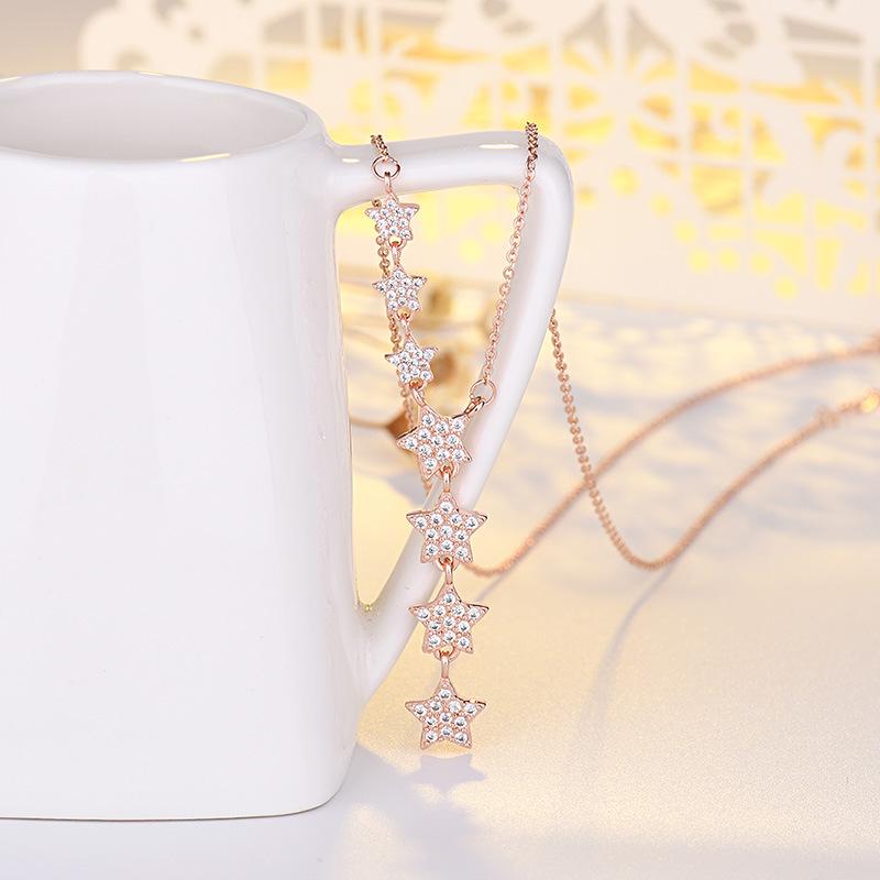 Lindon Women Necklace Pendant Copper Alloy Zircon Fashion Gift