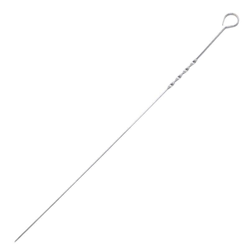 Zibo Stainless Steel Flat BBQ Skewers - 9-Pack