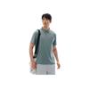 Anta Training Series Solid Color Moisture Wicking Breathable Casual Polo Shirt Men Tops Black 952427121-5
