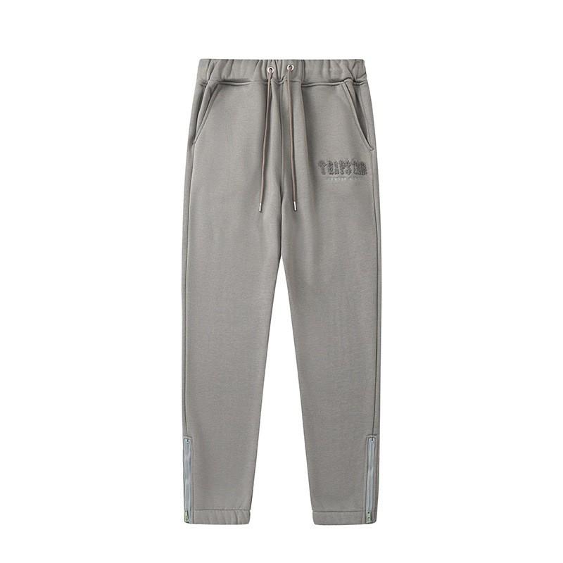 Mens Oversized Hooded Sweatshirt Jogger Pants Set With Embroidered Lettering Soft Fleece-Lined Cotton Blend Casual