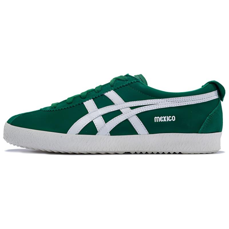 Onitsuka Tiger Delegation Mexico 66 Lightweight Low-Top Sneakers Unisex sneakers Green D639L-8401