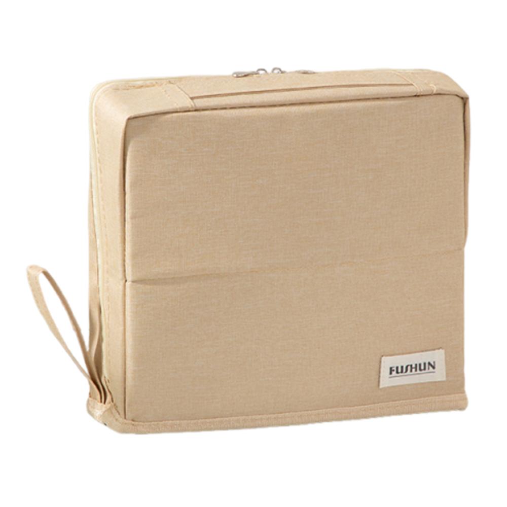 

Large Capacity Vertical Makeup Bag Portable Pencil Case Wash Bag Student Stationery Bag Outdoor хаки