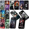 Kakashi Uchiha Sasuke Narutos Itachi Phone Case for Samsung Galaxy Note 20 9 10 S8 S10 Lite S9 Plus A54 A53 A21S S10E A17 Cover