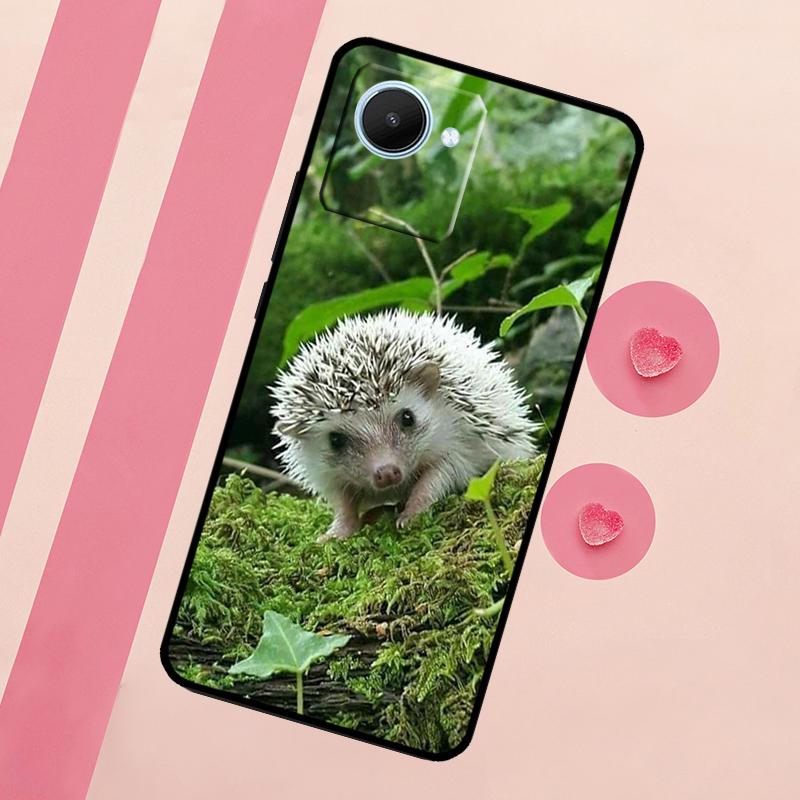 Cute Little Hedgehog For Realme 15 10 11 12 13 14 Pro Plus C65 C67 C75 C63 C61 C55 C51 C53 C35 GT6 GT7 Pro Case