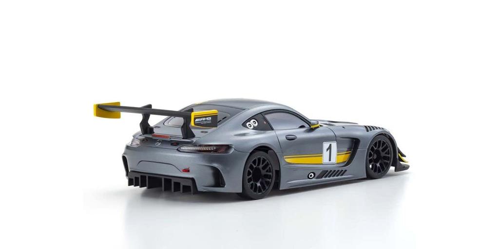 Kyosho RWD Series Readyset GT3 Electric Radio Control 32345GY Mini-Z Mercedes-AMG Gray/Yellow