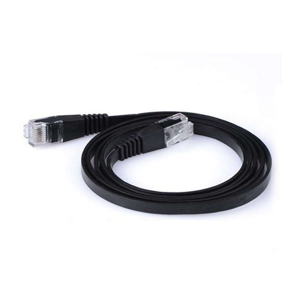 Cat6 Flat Ethernet Cable RJ45 Pure Copper Network Patch Cord 15m