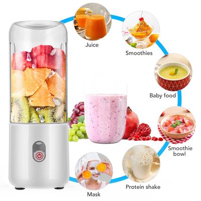 Taşınabilir Blender Mini Sıkacağı Makinesi Şarj Edilebilir Meyve Suyu Smoothie Blender Elektrikli Meyve Mikseri Portakal Milkshake Meyve Suyu Sıkacağı