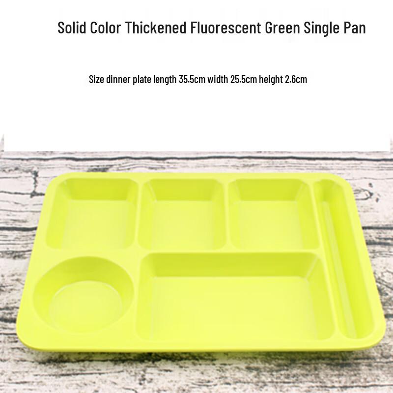 Commercial Melamine Compartmentalized Lunch Tray