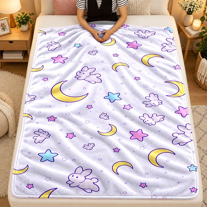 Coperta di Flanella Sailor Moon Calda Morbida Coperta Plaid per Uso Interno Divano Letto Soggiorno