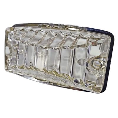 LED Side Type 102 1 Piece Lamp, (Plated Base/Green), 24V,