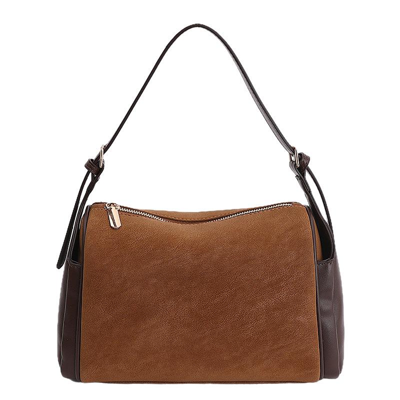 Fashionable and Simple Large-capacity Backpack, High-end and Retro Single-shoulder Crossbody Bag