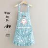 Soft, Comfortable, Cute, Stain & Dirt-Resistant Waist Apron for Home Kitchen and Workshop