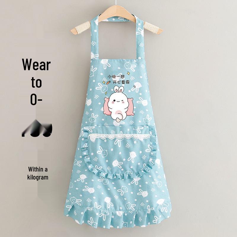 Soft, Comfortable, Cute, Stain & Dirt-Resistant Waist Apron for Home Kitchen and Workshop