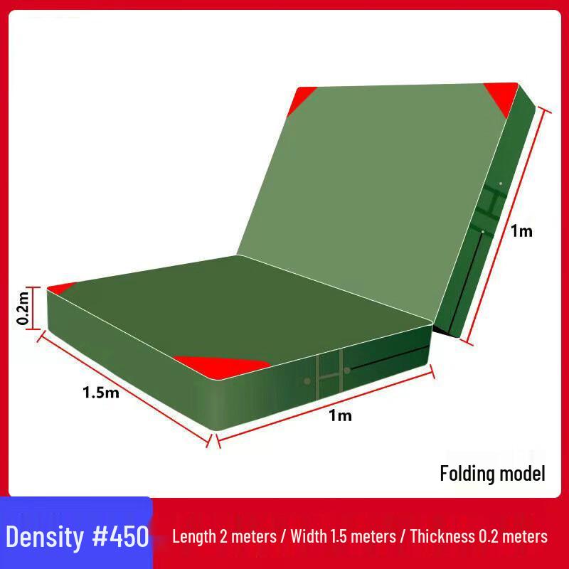Foldable High-Elastic Multi-Sport Exercise Mat