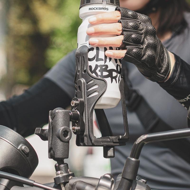 Multifunction Water Bottle Cup Holder Motorbike Cycling Drink Bottle Mount Rack