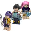 Toy Peripherals Desk Decoration Collection Figures Model Toy For Kid Kpop Demon Hunters Mini Action Figure Building Blocks