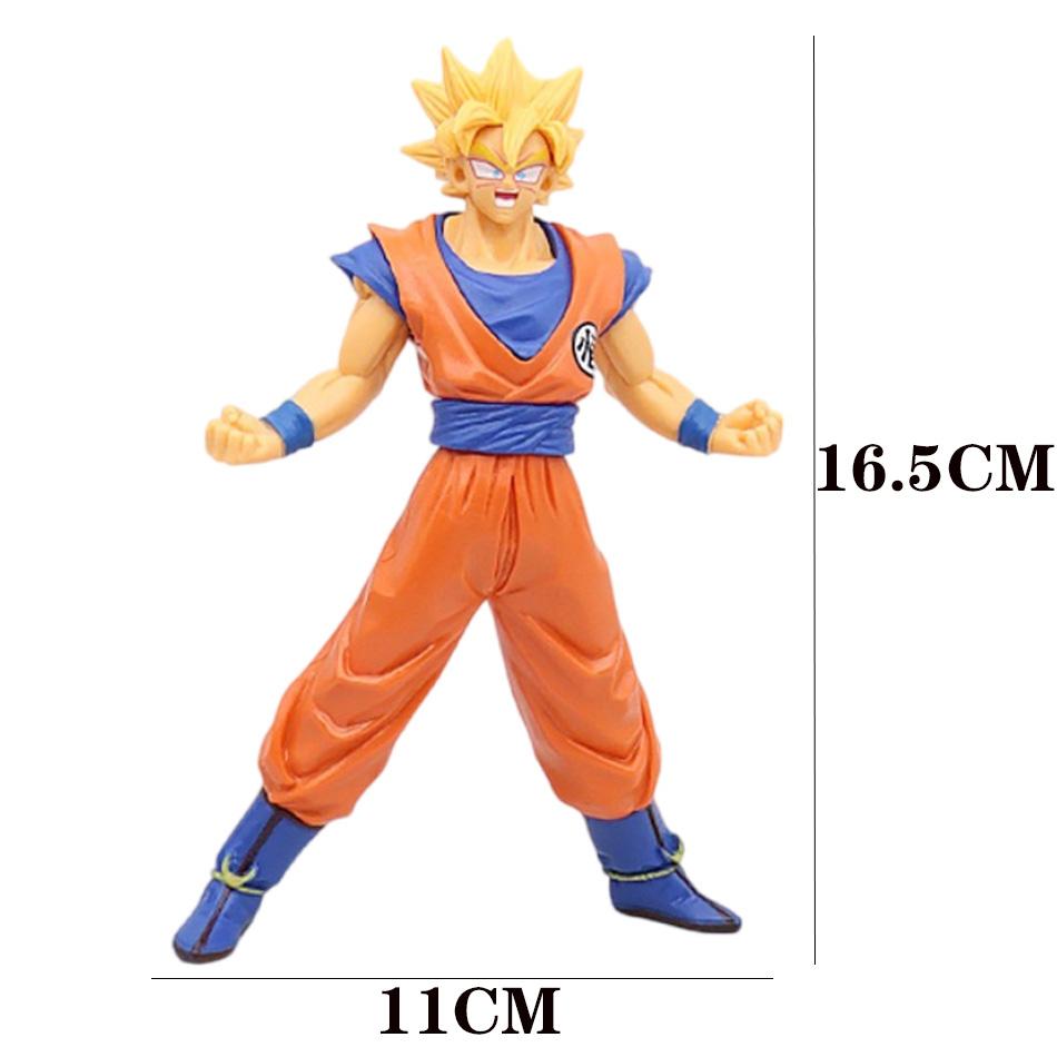 Dragon Ball Super Saiyan Anime Figurine Model Rose Goku Action Figure Gohan Figures Vegeta Statue Collection Toy Figma Z GK DBZ Round Sensory