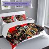 3pcs Bratz1 pattern bedding set duvet cover set includes duvet cover &pillowcases, perfect all season bedroom decoration & gift
