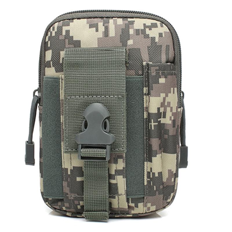 Tactical Camouflage Multifunctional Waterproof Waist Bag for Outdoor Sports & Camping