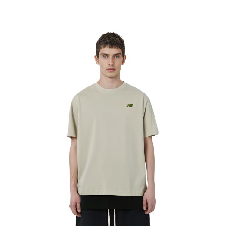 New Balance T Shirt Men's Khaki NEE35201-BEI