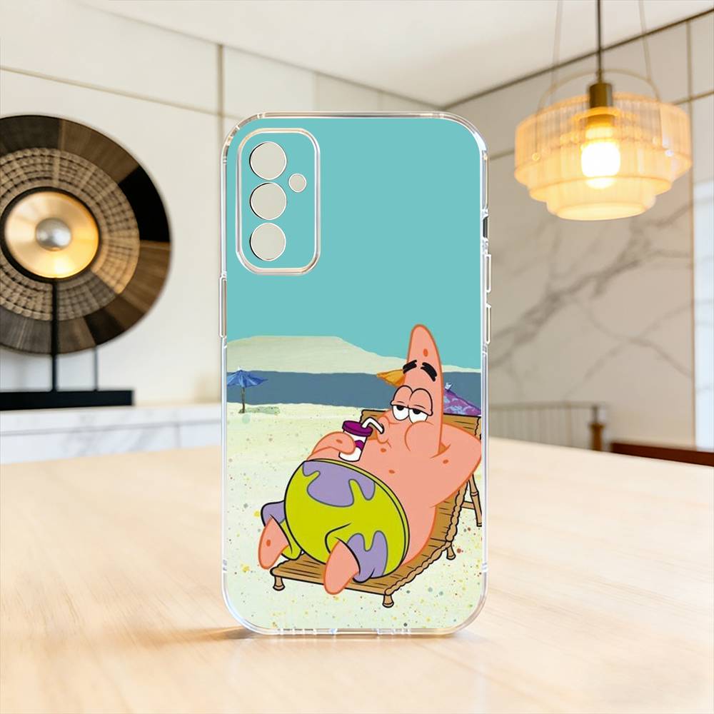 

Смешной Чехол-Боб Анимация S-Sponge Для Samsung A10,12,20,21S,30,31,40,50,51,52,70,71 Прозрачный Чехол Samsung a12