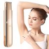 2in1 Electric Mini Bikini Pubic Trimmer Shaver Bikini Shaver Razor Trimmer Facial Hair Removal for Bikini Underarm Body Leg Face