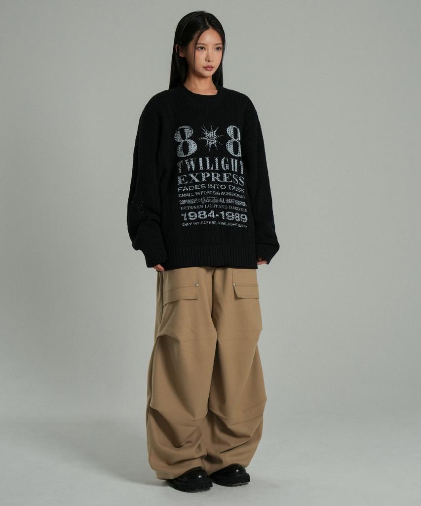 IDWS Agata Balloon Trouser Beige