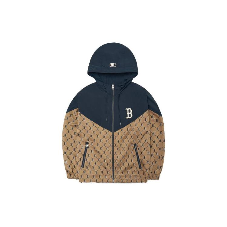 MLB Jackets Unisex Khaki Hooded Moderate Other 3AWJM0224-43BGS XL