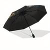 Golden Bee & Floral Mandala Wall Art DecorUmbrella, Portable 3-Fold Umbrella for Men & Women,Christmas Gift ES320